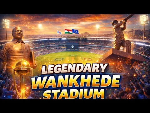 The Historic Wankhede Stadium 🏟️ The Most Legendary Stadium of Indian Cricket History tour| #vlog