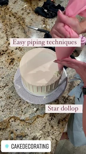 Easy Piping Techniques with Wilton 1M Tip