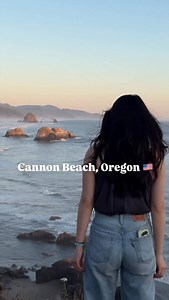 Beach day, but the locals are elks 🦌✨ . . 📍Cannon Beach, Oregon | Oregons Best