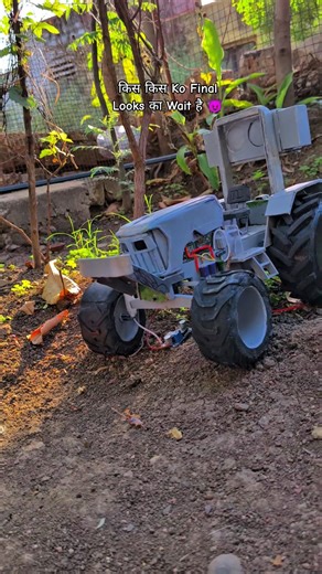 I built a Mini John Deere 5050 D from PVC pipe! 🤯 #johndeere #tochanking #shorts