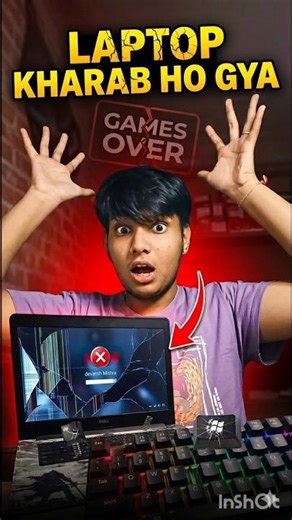 laptop kharaab ho gaya #dailyvlog #minivlog #lifestyle #vlog #funny #comedy #reelitfeelit #fypシ