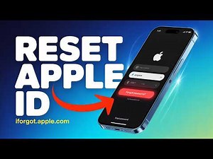 How to Reset Apple ID Password – Use iforgot.apple.com