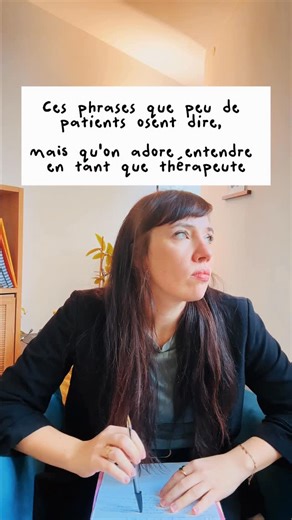 Mélanie J | Psycho & Sophro | Spécialisée anxiété et relations on Instagram: "Ça peut paraître étonnant, mais les thérapeutes adorent l’honnêteté et la vulnérabilité, même quand cela semble « négatif » de prime abord. 👉 Parce que c’est souvent le signe d’une confiance et d’une alliance thérapeutique suffisamment solide, 👉 et parce que ces phrases touchent souvent à des points clés/pivots de la problématique du/de la patient.e, et donc permettent vraiment de faire progresser le travail 🌱 ➡️ Et