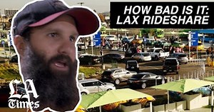 LAX's new system for Uber, Lyft and taxi pickups is plagued with long waits