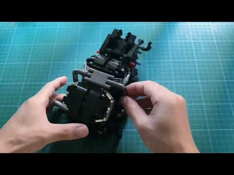 Lego motorcycle assembly instructions part 24
