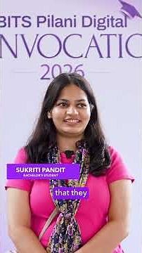 Meet the Class of 2026 and hear what BITS Pilani Digital truly means to them.