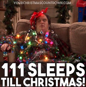 😴🎄111 SLEEPS UNTIL CHRISTMAS!!! 🎄😴 👇👇 Count down to Christmas with us at 🕒 YourChristmasCountdown.com 🎄🎅 | Your Christmas Countdown