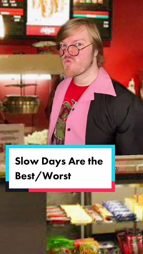 Movie Theater Employee Moment of Peace