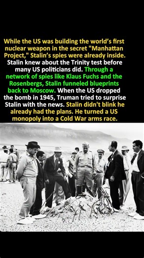 How Stalin Stole the Atomic Bomb ☢️🕵️‍♂️