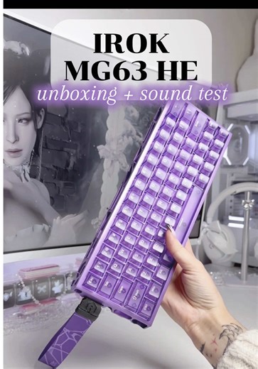 IROK MG63: Ultra-Fast FPS Gaming Keyboard