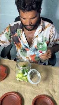 மாம்பழம் மற்றும் நெல்லிக்காயை Bacardi rum-ல் ஊற வைத்தால் fruit-infused rum ஆக மாறும். #tamilreels