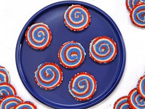 Firework Slice-and-Bake Cookie