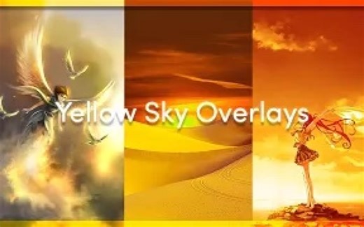 10款超美丽的天空材质包！[我的世界 Minecraft 天空覆盖包 Yellow Sky Overlays]