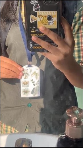 Aesthetic idcard idea🌿 #aesthetic #idcard #ideas #shorts