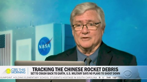 Space debris from Chinese rocket fall to Earth, but no one knows where it will land
