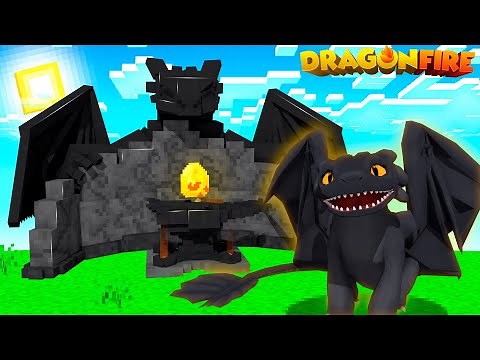 I found a NIGHT FURY TEMPLE in Minecraft...