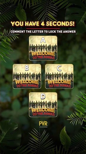 Can You Spot The Painting? | Welcome To The Jungle Paid Previews | 25th June | 7:30 PM at PVR INOX