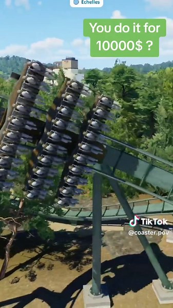 Vertical Drop Coaster in Planet Coaster 2 Gameplay