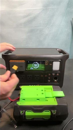DIY Power Hack: EGO Battery Charges PECRON F1000LFP #pecron #egopower