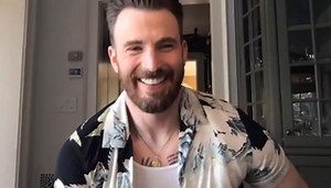Chris Evans asked to display chest tattoos by loving fans