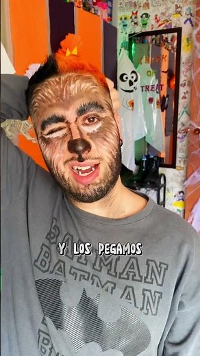 Maquillaje de Hombre Lobo para principiantes