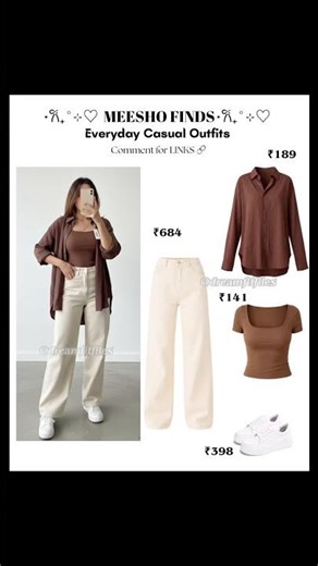 Affordable meesho outfits for daily wear | college & office looks #meeshofinds #ootdinspiration