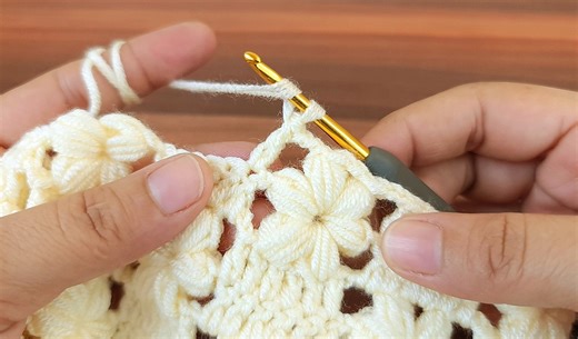 456K views · 10K reactions | Muy HermosaBaby blanket training video with wool knitting yarn using crochet #crocheting #Baby Blanket | Nurgül İle El Sanatları | Facebook