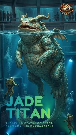 Jade Spiral-Drake TITAN: The Living Statue of Cyber Neon Zoo