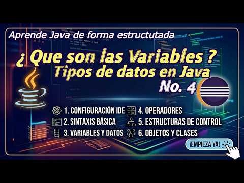 Java Eclipse programar de forma estructurada | Variables y tipos de datos en Java