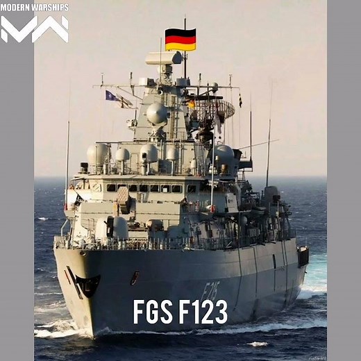 Modern Warships German Frigate FGS F123