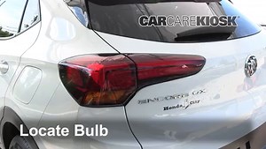 Tail Light Replacement on 2021 Buick Encore GX Essence 1.3L 3 Cyl. Turbo