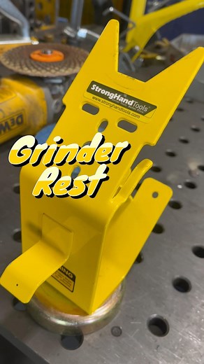 Strong Hand Tools | Keep all your grinder tools organized and easily accessible with the compact and portable Grinder Rest. Suitable for most 5” grinders, this... | Instagram