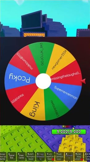 WINNERS FOR GIVEAWAY! #roblox #plantsvsbrainrot #minecraft #gaming #robloxgames #games #aba #anime