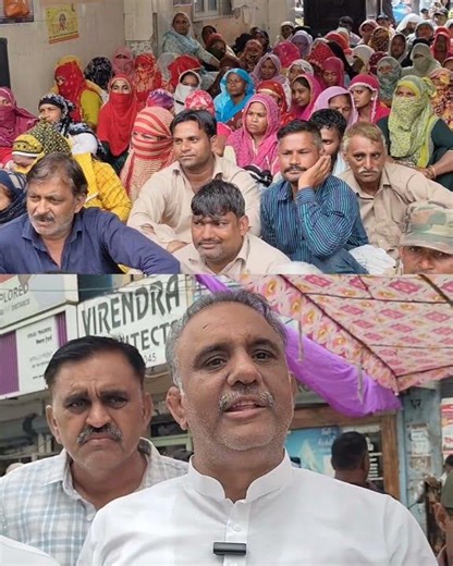 नगर परिषद के कर्मचारियों के समर्थन में पहुंची jjp , संजय दलाल ने सरकार से की मांग