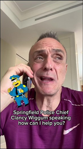 Chief Wiggum Discovers Surprising Activity in Springfield PD