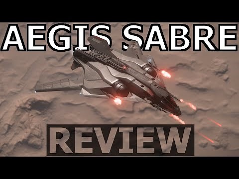 Star Citizen 10 Minutes or Less Ship Review - AEGIS SABRE ( 3.22 )