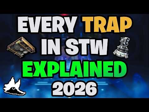 FORTNITE STW EVERY TRAP EXPLAINED