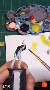 Rust Sulfur Ore Mining Diorama – Post-Apocalypse Mini Scene 1/19 #shorts #diorama #rustgame