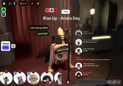 Singing Rise Up in Roblox - Part 11