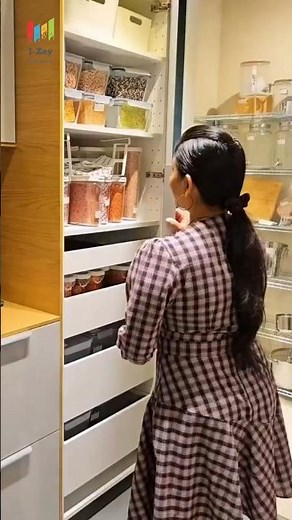 Maximize Your Pantry Space | Smart Kitchen Organization Ideas #kitchenstorage #kitchenorgnizer