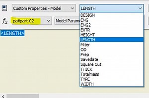 Custom properties in ipart