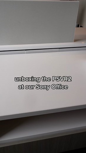 Unboxing the PSVR2 at our Sony Office