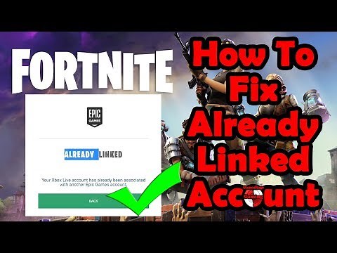 How To Fix FORTNITE Unable To Link Xbox/PS4 To Epic Games Account