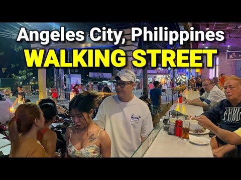 Walking Street Philippines 2023 | Nightlife in Angeles City - Clark Pampanga