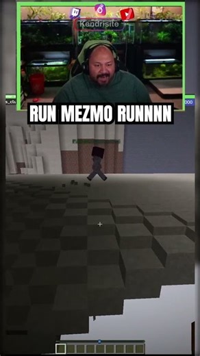 RUN MEZMO RUNNNNN #minecraftmemes #clips #shorts #reels #minecraft
