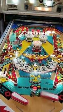 Williams aztec prototype solid state pinball