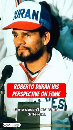 Roberto Duran: Iconic Photos and His Perspective on Fame