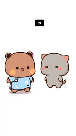 Dudu say Something ? || Bubu Dudu | Goma Peach || Cute Couple | Animation