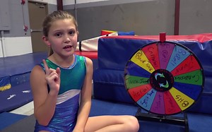 [七个体操女孩]Spin The Wheel Gymnastics Connection Challenge| Mollie SGG