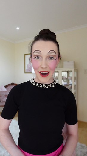 Old Dance Comp Makeup 💄 | Funny Makeup Tutorial | Delanie Jayne